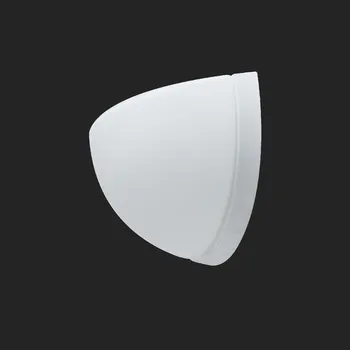 Nástěnné svítidlo OSMONT NEL59450 NELA DL1 nástěnné skleněné svítidlo bílá IP43 3000 K 8W LED