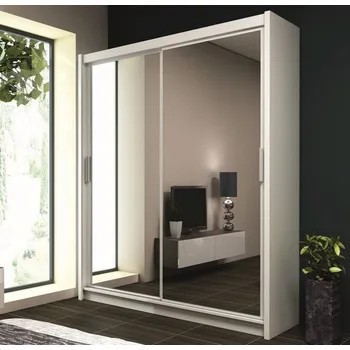 Komoda Šatní skříň PEIRRE 160 bílá