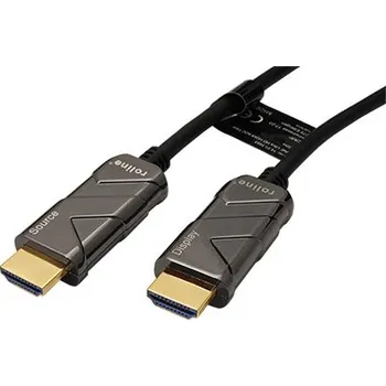Video kabel ROLINE Ultra High Speed HDMI aktivní optický kabel, 8K@60Hz, HDMI M-HDMI M, 50m - 14.01.3487