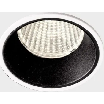 KOHL-Lighting VERSUS zapuštěné svítidlo s rámečkem pr. 60 mm bílá-černá 38° 5 W CRI 80 3000K 1.10V