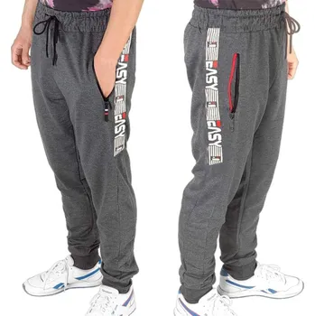 Pánské tepláky Easy tmavošedé (Tepláky pro muže šedé MUST)