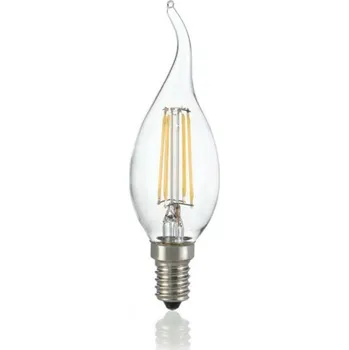 Žárovka LED Žárovka Ideal Lux Classic E14 4W 153940 4000K colpo di vento