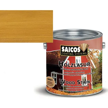 Olej na dřevo Saicos OLEJOVÁ LAZURA VENKOVNÍ 2,5L 0011 borovice + dárek k objednávce nad 1000Kč