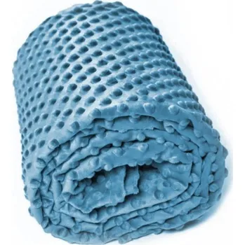 Dětská deka Gadeo deka Minky dots - Petrolej