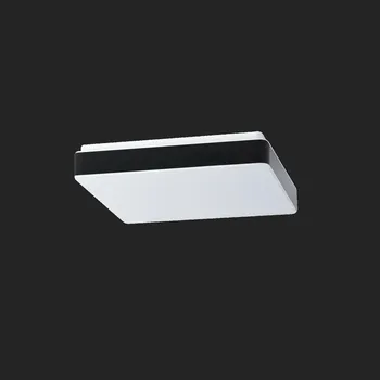 OSMONT TIL69298 TILIA C2A stropní/nástěnné plastové svítidlo bílá / bílo - černá IP54 3000 K 25W LED HF nouzové kombinované 3 h