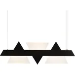 ACA Lighting závěsné svítidlo LED 18W 3000K 1960LM kov černá+akryl 7,5X100XH120CM ARMSTRONG DCR39215