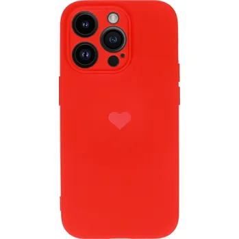 Pouzdro na mobilní telefon Vennus Valentýnské pouzdro Heart pro iPhone 12 Pro - červené