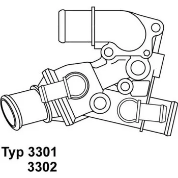 Autodíl Termostat, chladivo BorgWarner (Wahler) 3301.80D