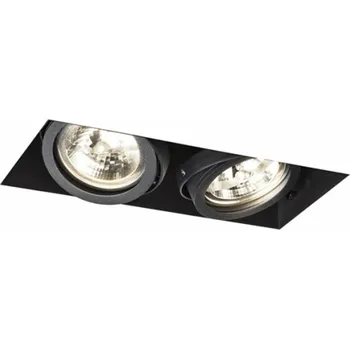 Bodové svítidlo RENDL ELECTRA II černá 12V G53 2x50W R12051