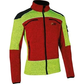 Pánská softshellová bunda Bunda X-Treme Arctic červeno-žlutá velikost oblečení L