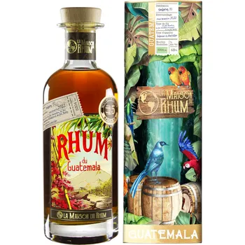 Rum La Maison Du Rhum GUATEMALA SOLERA 10 yo, Batch No.5, 48%, 0,7l