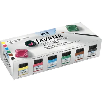 Speciální výtvarná barva C.Kreul Javana sada barev na hedvábí 6x 20 ml