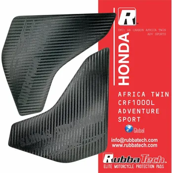 Polep vozidla Rubbatech Kneepads AK Carbon Honda CRF 1000L Africa Twin Adventure Sports