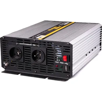 Měnič napětí Měnič 12V/230V AC 2000W trvale