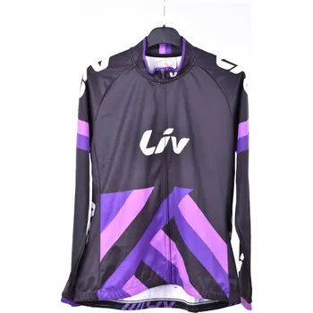 cyklistický dres Dres LIV RaceDay Dlouhý rukáv 2017 Podkarta: L
