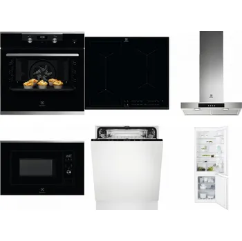 Set domácích spotřebičů ELECTROLUX KODEH70X + ELECTROLUX EIV634 + ELECTROLUX LFT426X + ELECTROLUX LMS2203EMX + ELECTROLUX EEA27200L + ELECTROLUX ENT6TF18S
