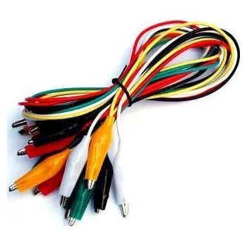 Měřicí kabel SADA 5KS MĚŘÍCÍCH ŠŇŮR S KROKOSVORKAMI, DÉLKA 40cm