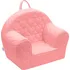 dětské křeslo New Baby Velvet dětské křeslo, růžové/srdíčka