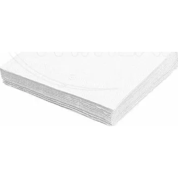 Papírový ubrousek Ubrousek 1vrstvý, 33 x 33 cm bílý [100 ks]