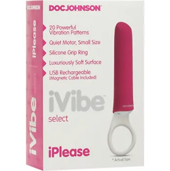 Vibrátor Doc Johnson - iVibe - Select iPlease / luxusní dobíjecí vibrátor