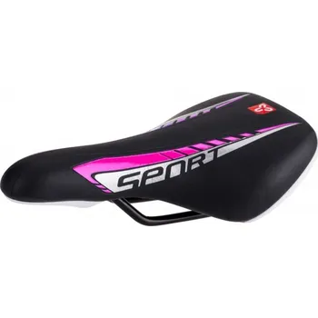 Sedlo na kolo Sedlo CTM dětské Foxy, černo růžová 16''