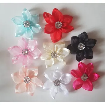 Svíčka Samolepící saténové mašle, Barva krémová