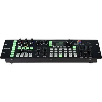 Řídící jednotka Light Impressions EUROLITE řídící jednotka DMX LED Color Chief řídící jednotka 100-240V AC/50-60Hz DMX512 240 CH 843047