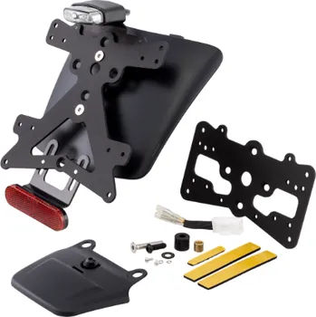 Motodíl Rizoma Držák SPZ se zadním světlem Rizoma, Vespa GTS, ​GTS Super, ​GTV, ​GT 60 125-300ccm 4T LC RZPT810B