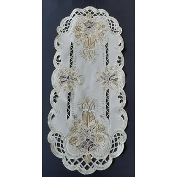 ubrus UBRUS vyšívaný 88 x 38 vánoční 001