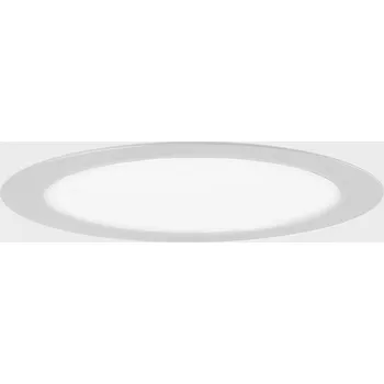 KOHL-Lighting DISC zapuštěné svítidlo s rámečkem pr. 300 mm bílá 24 W CRI 80 4000K DALI