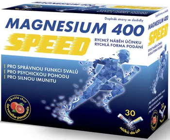 SWISS MED Pharmaceuticals Magnesium 400 Speed 30 sáčků