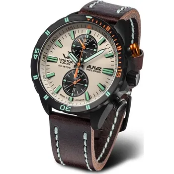 Hodinky Hodinky Vostok Almaz Chronograf 6S11/320C677 + Dárek zdarma