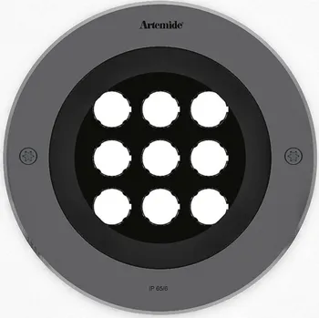Venkovní osvětlení Artemide Ego 220 downlight kruh 5d 3000K Inox IK10 T4086NSPW00