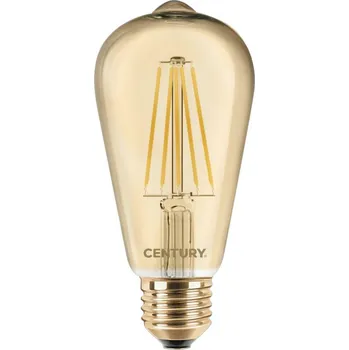 Žárovka CENTURY LED FILAMENT ST64 EPOCA 8W E27 2200K 630Lm 360d DIMM 64x138mm IP20 CEN INVPD-082722