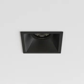 Bodové svítidlo ASTRO downlight svítidlo Minima Slimline Square fixní protipožární IP65 6W GU10 černá 1249039