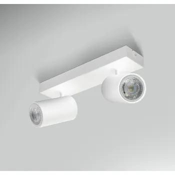 Bodové svítidlo CENTURY ENFASI přisazené svítidlo pro 2XGU10 BÍLÉ