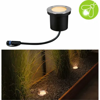 Venkovní osvětlení PAULMANN Plug & Shine LED zemní svítidlo Floor samostatné svítidlo neláká hmyz IP67 2200K 4,5W antracit