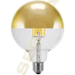 Segula 55491 LED koule 125 zrcadlový vrchlík zlatá E27 6,5 W (45 W) 550 Lm 2.700 K