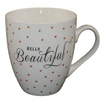 Porcelánový hrnek Hello pro ni, 450 ml