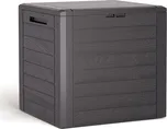 Prosperplast Zahradní box WOODEBOX umbra 58,5 cm - 140L