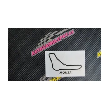 Samolepící dekorace SAMOLEPKA Okruh Monza (17 - šedá) NA AUTO, NÁLEPKA, FÓLIE, POLEP, TUNING, VLASTNÍ TEXT, TISK, AUTOSAMOLEPKY.cz, POLEPY, OBRÁZEK, LOGO, SAMOLEPKY