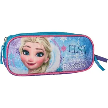 Penál Pouzdro na pera Box2Comp Frozen, fialové Elsa
