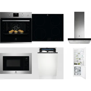 Set domácích spotřebičů ELECTROLUX KODGH70TX + ELECTROLUX LIR60430 + ELECTROLUX LFT766X + ELECTROLUX EMS4253TEX + ELECTROLUX EEM23100L + ELECTROLUX ENT6TF18S