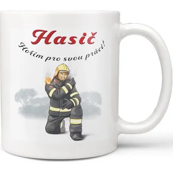 Hrnek Hořím pro práci (Náplň hrníčku: Žádná)