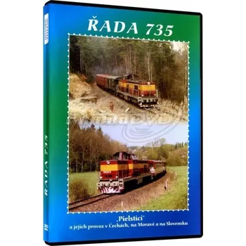 Komiks pro dospělé Historie železnic: LOKOMOTIVY ŘADY 735 (DVD)