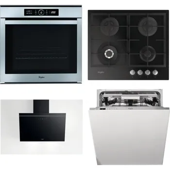 Set domácích spotřebičů WHIRLPOOL ABSOLUTE AKZM 8480 IX + WHIRLPOOL GOFL 629/NB + WHIRLPOOL AKR 62F LT K + WHIRLPOOL WIO 3O540 PELG