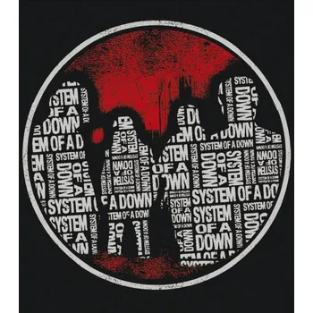 Nášivka nášivka na záda, zádovka System Of A Down - characters