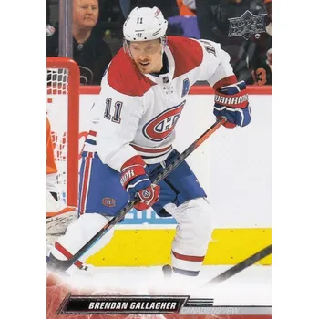 Sběratelská karetní hra řadová karta BRENDAN GALLAGHER 22-23 UD Ser. 1 číslo 98