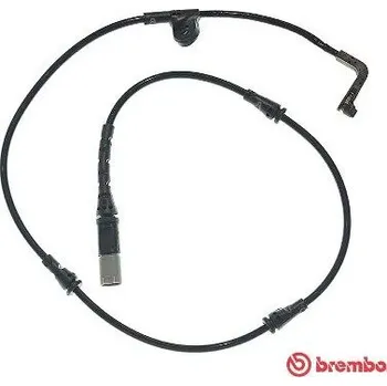 Brzdová destička Výstražný kontakt, opotřebení obložení BREMBO A 00 245