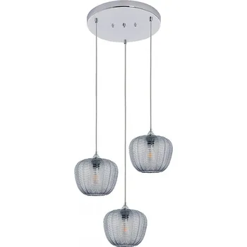 Rabalux závěsné svítidlo Monet E27 3x MAX 40W chromová 3178